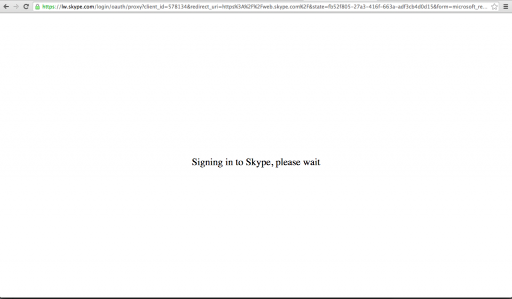 Skype not working